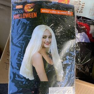 Long Blonde Wig for Kids